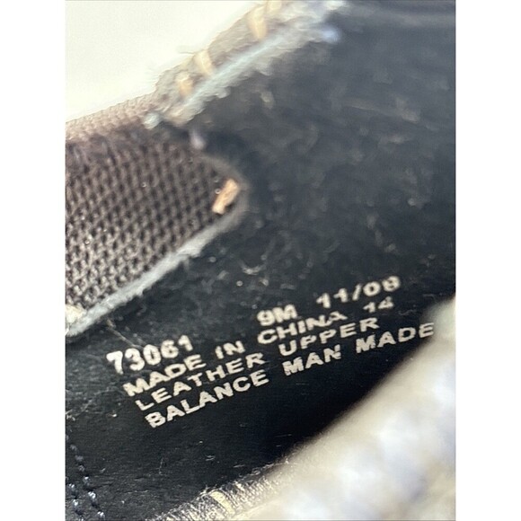 CLARKS Allston Edge Mens Leather Boat Shoe Navy Nubuck 9M Marine Blue lace up - Picture 8 of 8